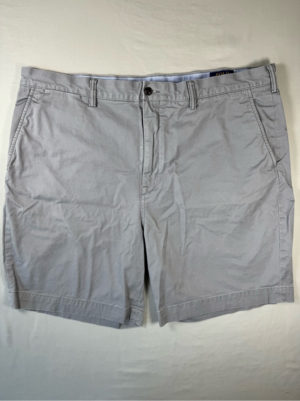 Polo Ralph Lauren‎ The Polo Chino Gray Stretch Classic Fit Shorts 40